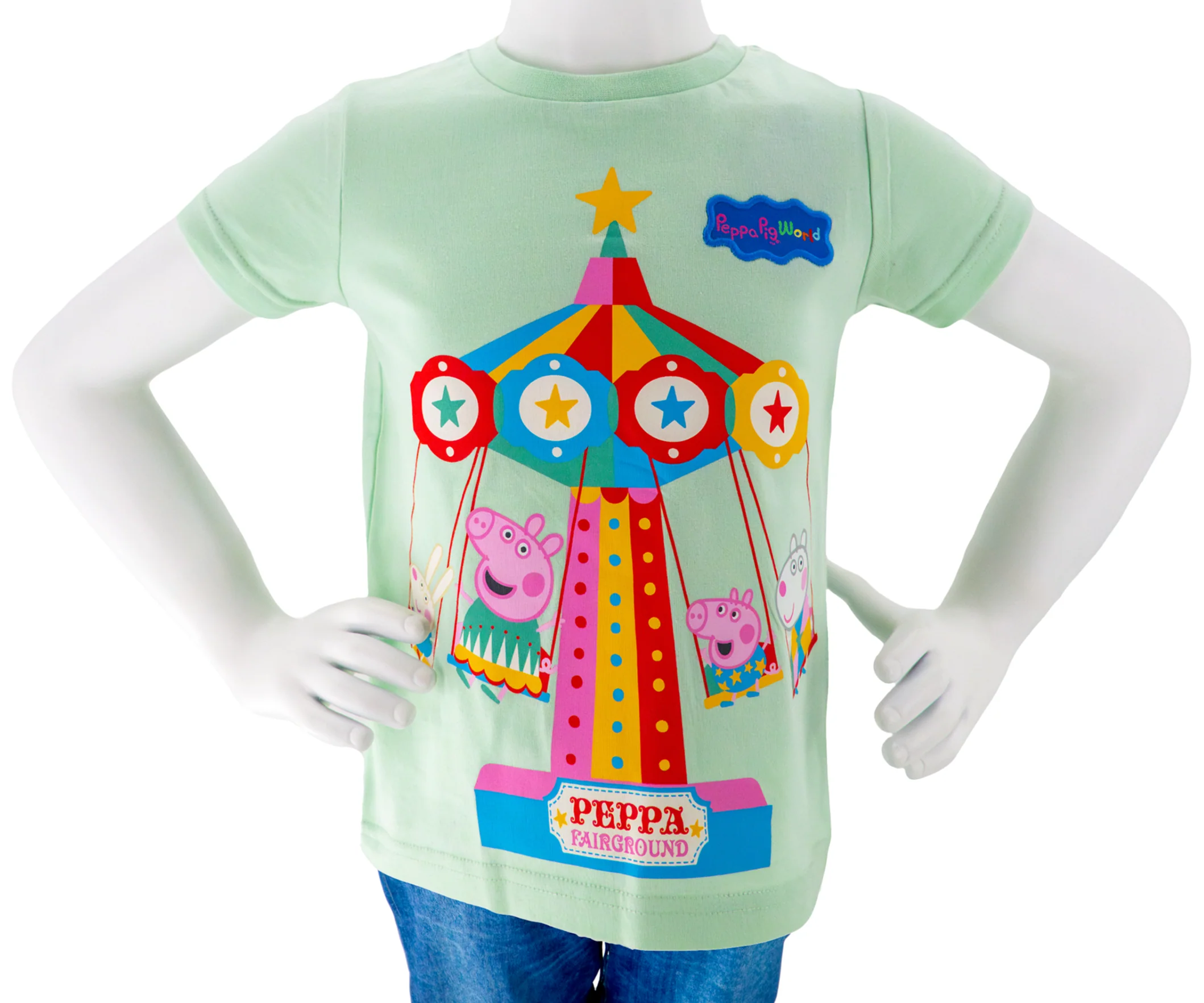 Exclusive Peppa Pig World Fairground T-Shirt - Image 2