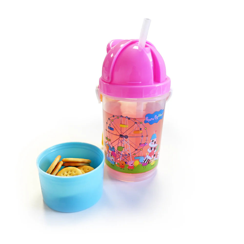 Exclusive Peppa Sip and Snack Bottle - Image 3