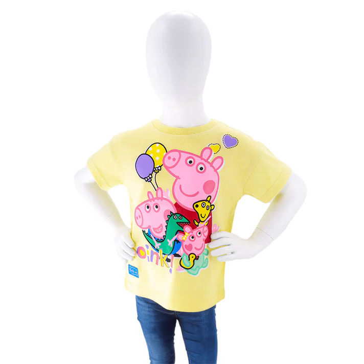 Exclusive Peppa Yellow Oink T-Shirt - Image 2