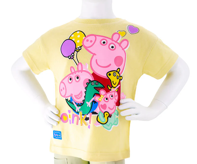 Exclusive Peppa Yellow Oink T-Shirt - Image 3