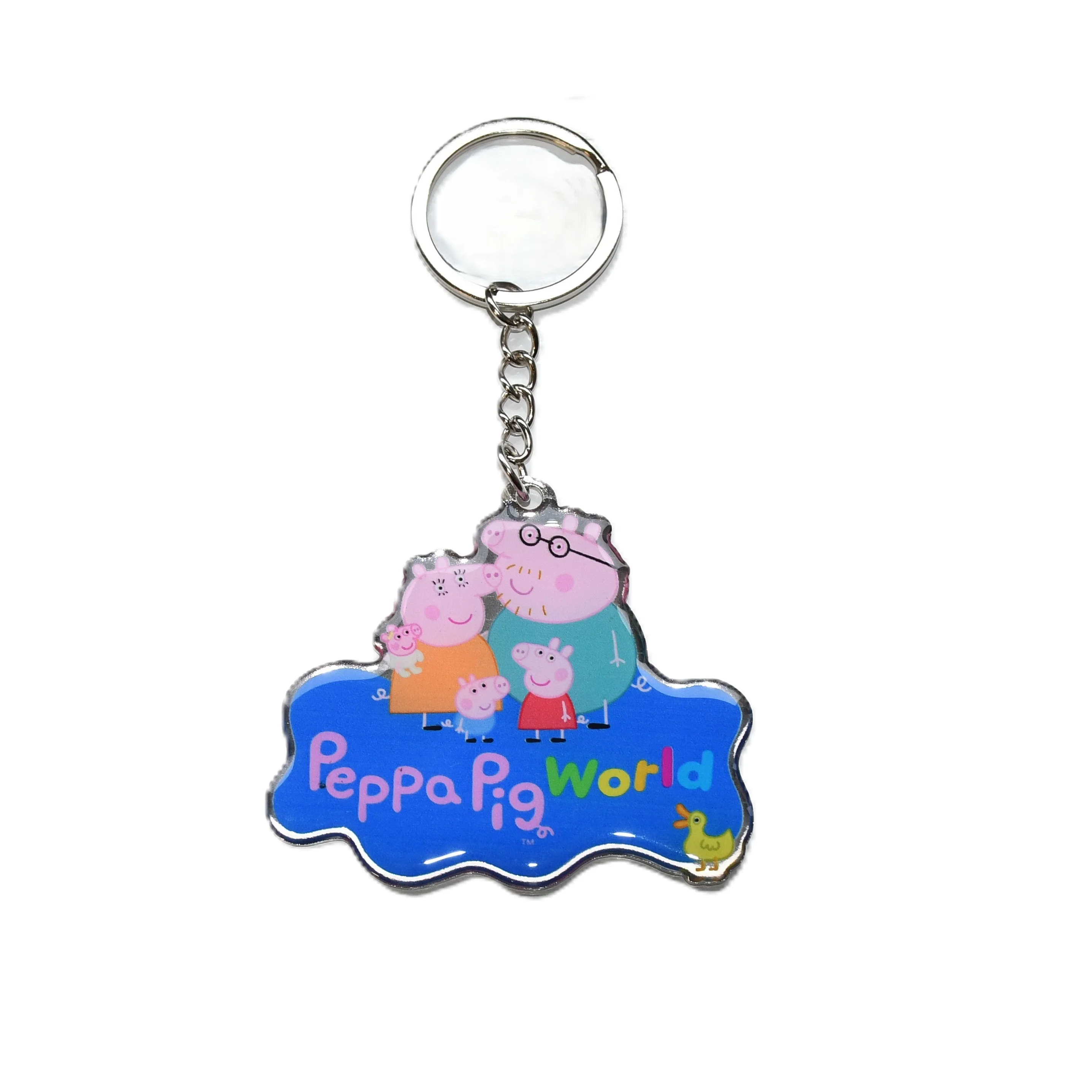 Peppa Pig World Family Keyring