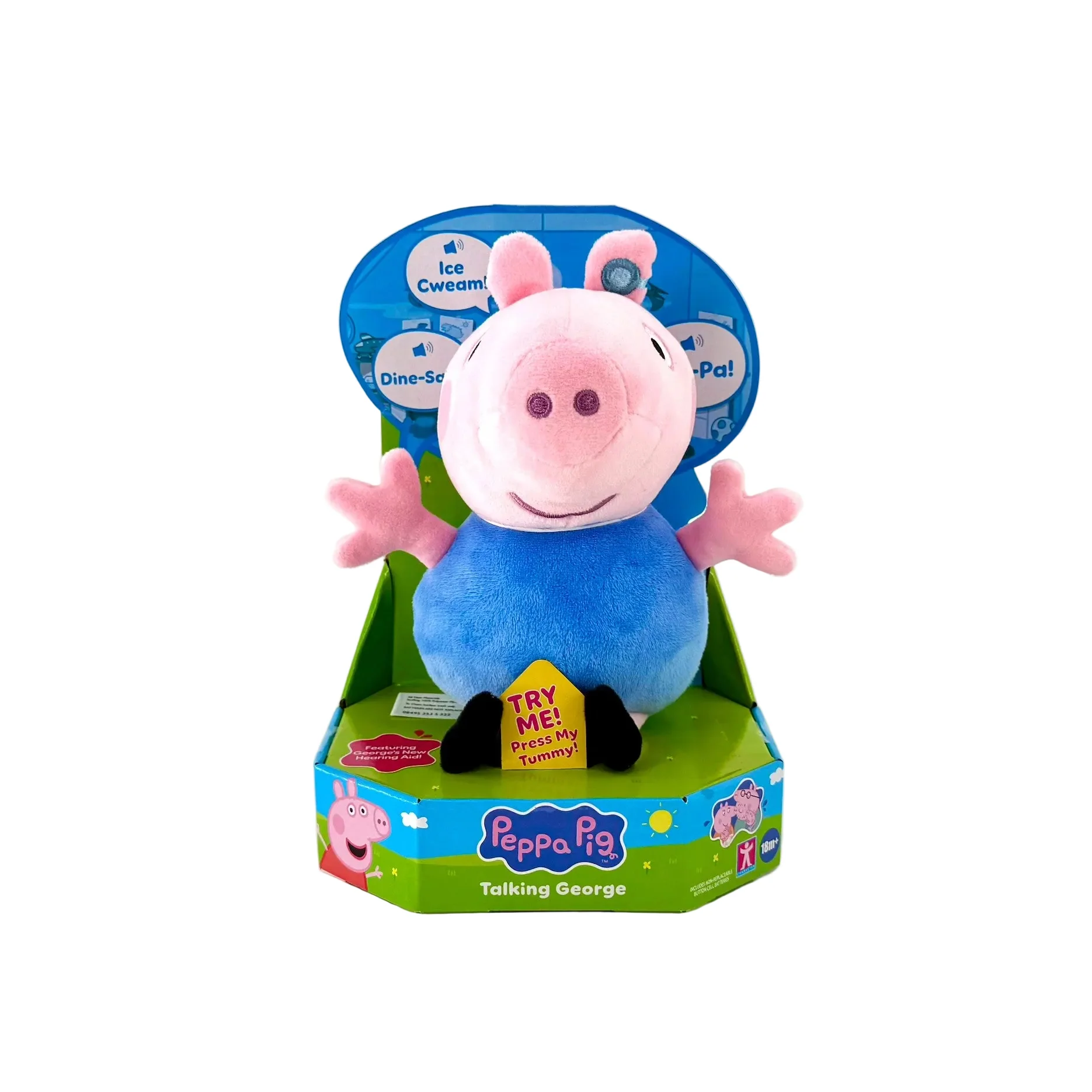 Talking George Pig Soft Toy - Image 3