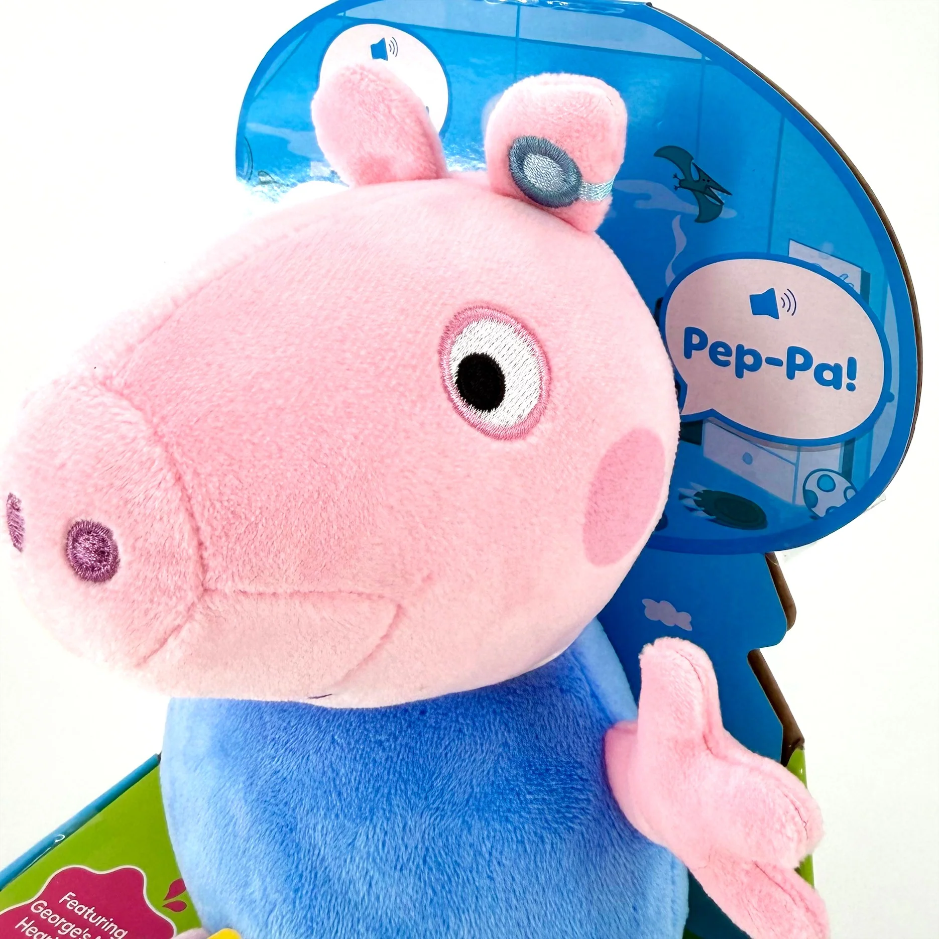 Talking George Pig Soft Toy - Image 4